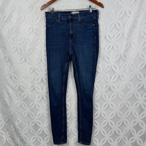 Free People High Rise Long And Lean Jean Size 30 - Picture 3 of 11